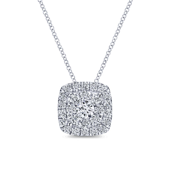 Gabriel - 18 inch 14K White Gold Fashion Necklace