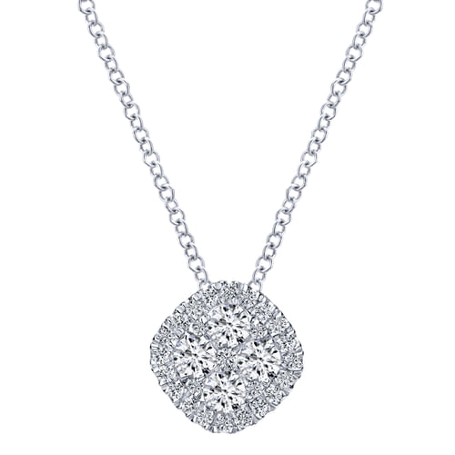18 inch White Plated Alloy Fashion Necklace