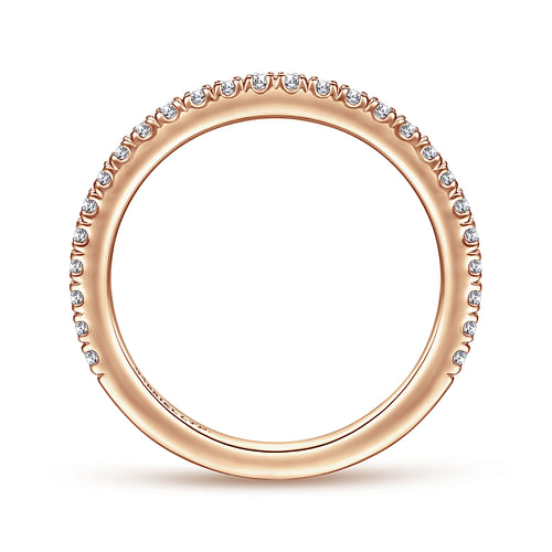 18K Rose Gold Matching Wedding Band