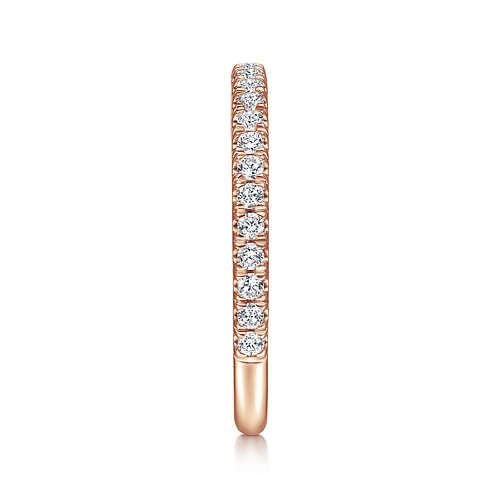 18K Rose Gold Matching Wedding Band