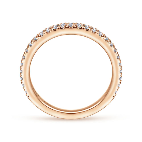 18K Rose Gold Matching Wedding Band