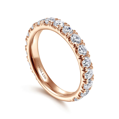 18K Rose Gold Matching Wedding Band