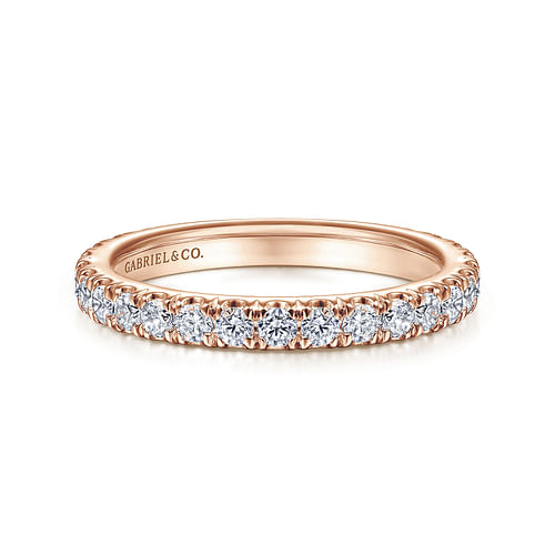 18K Rose Gold Matching Wedding Band