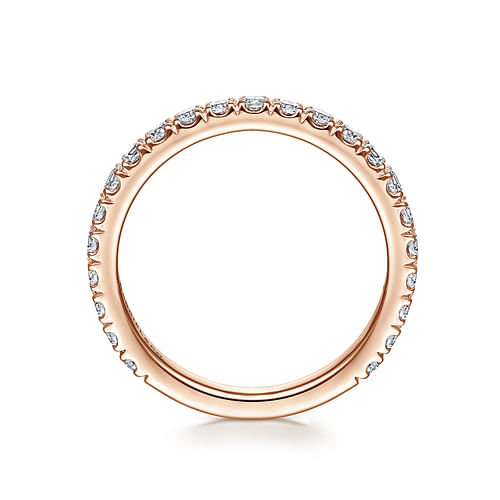 18K Rose Gold Matching Wedding Band