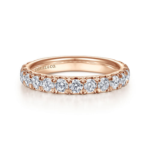 18K Rose Gold Matching Wedding Band