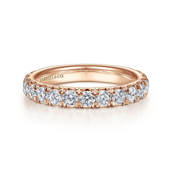 Gabriel - 18K Rose Gold Matching Wedding Band