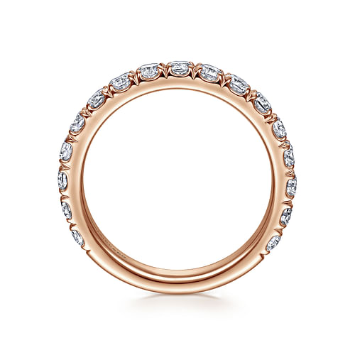 18K Rose Gold Matching Wedding Band