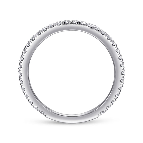 18K White Gold  Matching Wedding Band