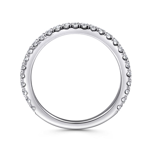 18K White Gold  Matching Wedding Band