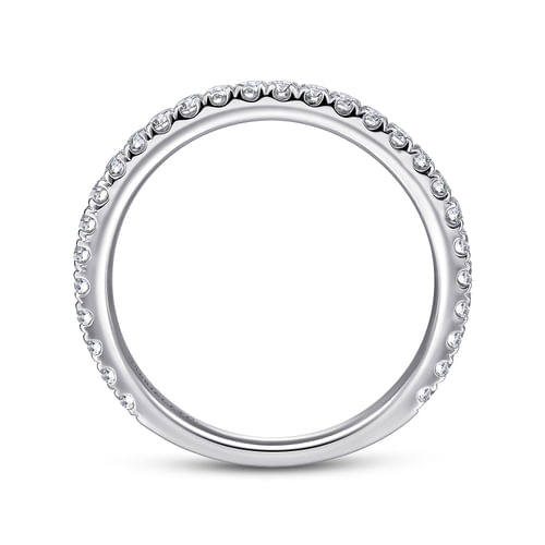 18K White Gold  Matching Wedding Band