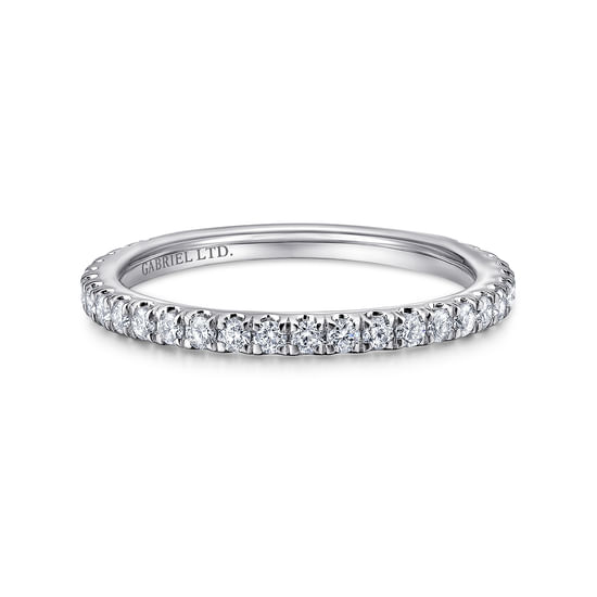 Gabriel - 18K White Gold  Matching Wedding Band