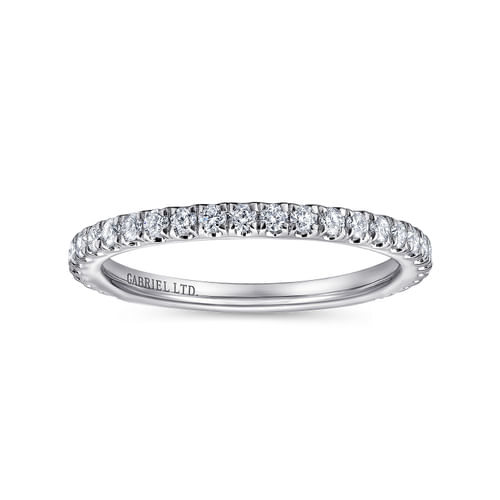 18K White Gold  Matching Wedding Band