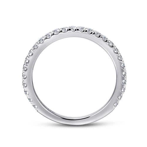18K White Gold  Matching Wedding Band