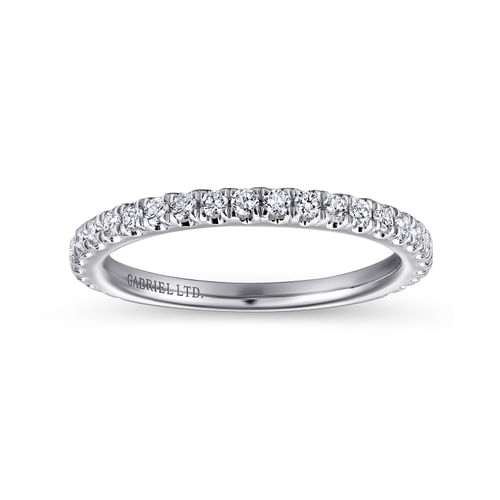 18K White Gold  Matching Wedding Band
