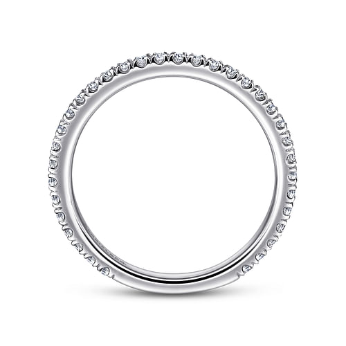 18K White Gold  Matching Wedding Band