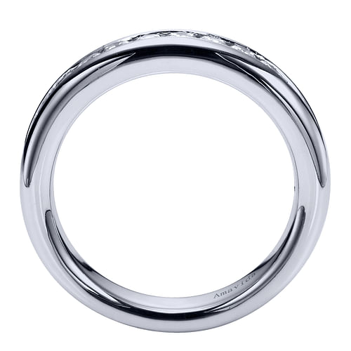 18K White Gold  Matching Wedding Band