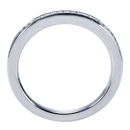 18K White Gold  Matching Wedding Band