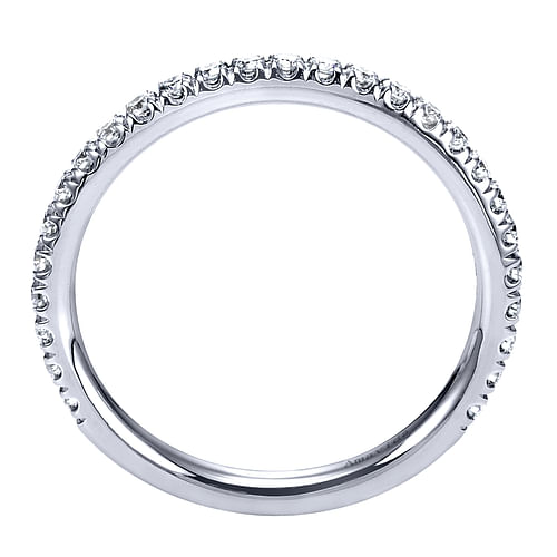 18K White Gold  Matching Wedding Band