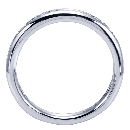 18K White Gold  Matching Wedding Band