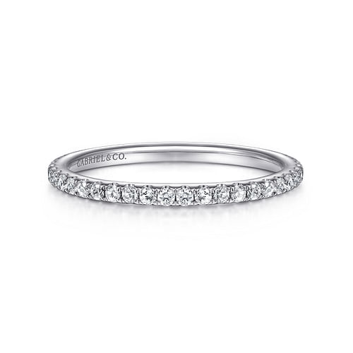 18K White Gold  Matching Wedding Band