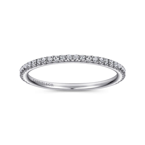 18K White Gold  Matching Wedding Band