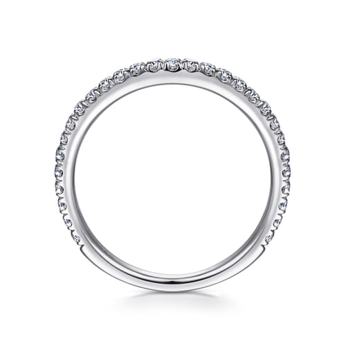 18K White Gold  Matching Wedding Band