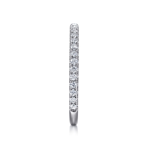 18K White Gold  Matching Wedding Band