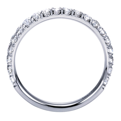 18K White Gold  Matching Wedding Band