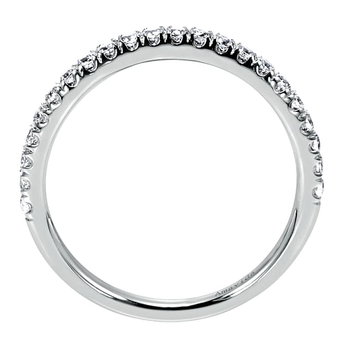 18K White Gold  Matching Wedding Band