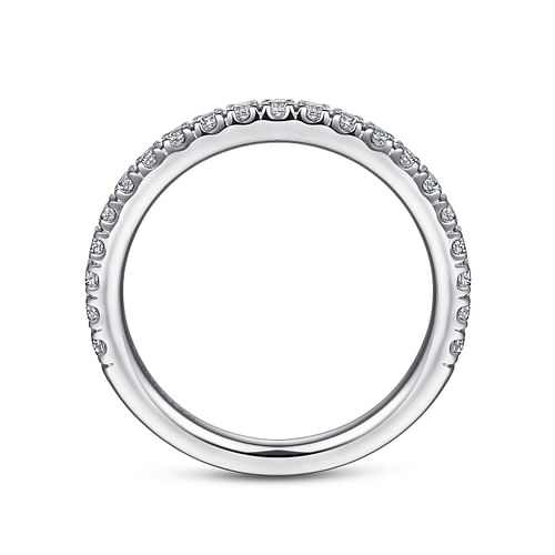 18K White Gold Diamond Matching Wedding Band