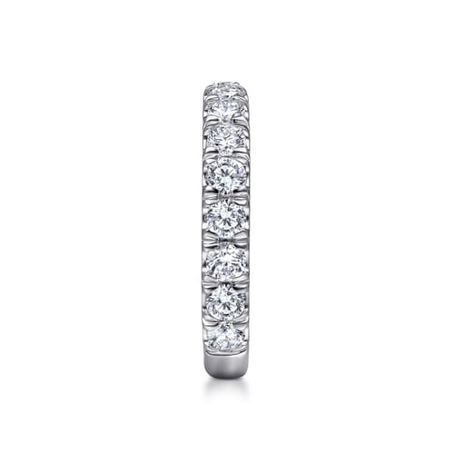 18K White Gold Diamond Matching Wedding Band 18K White Gold Diamond Matching Wedding Band
