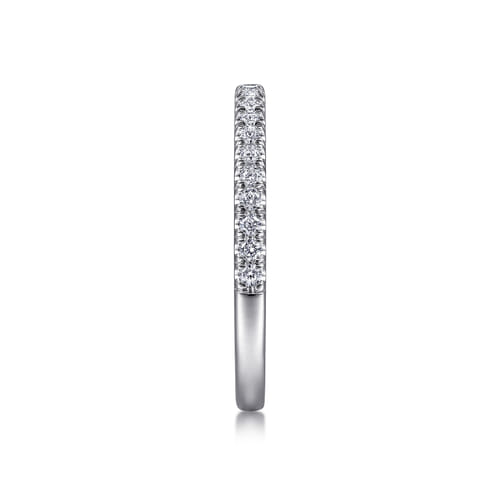 18K White Gold Diamond Matching Wedding Band