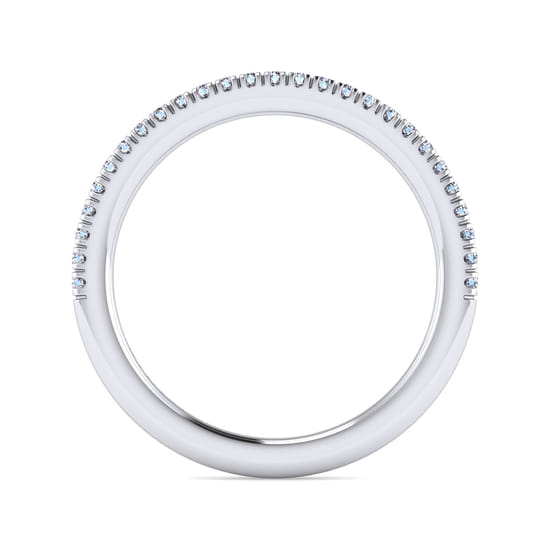 Gabriel - 18K White Gold Diamond Matching Wedding Band