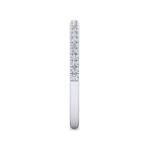 18K White Gold Diamond Matching Wedding Band