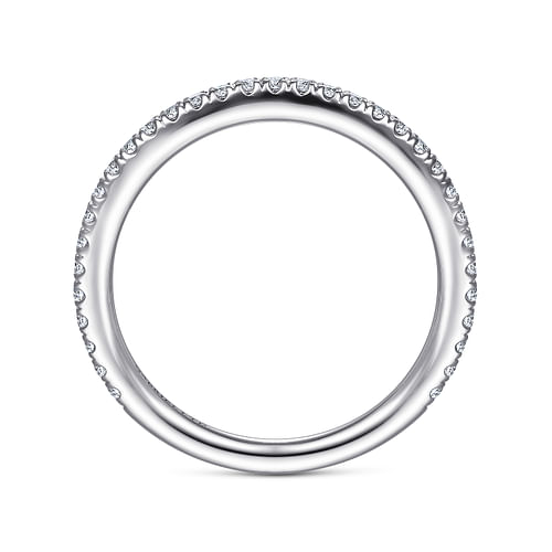 18K White Gold Diamond Matching Wedding Band