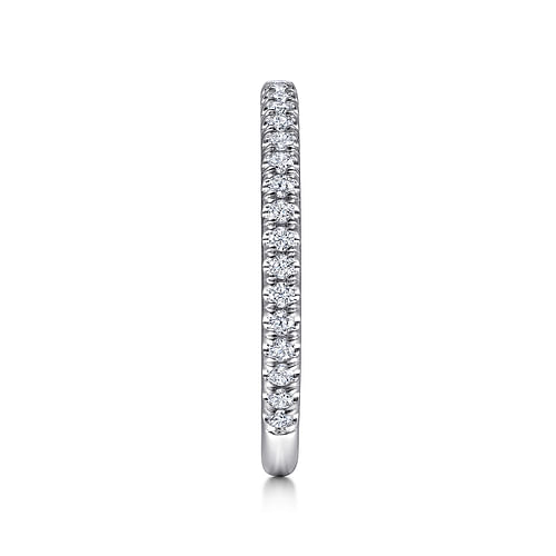 18K White Gold Diamond Matching Wedding Band