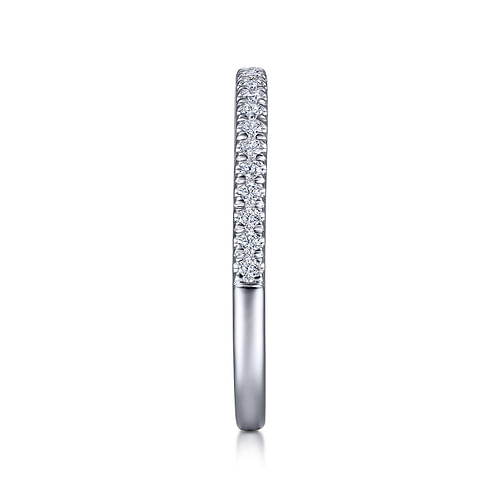 18K White Gold Diamond Matching Wedding Band