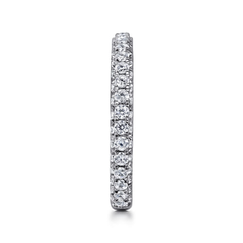 18K White Gold Diamond Matching Wedding Band