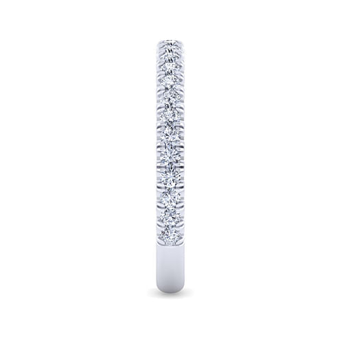 18K White Gold Diamond Matching Wedding Band