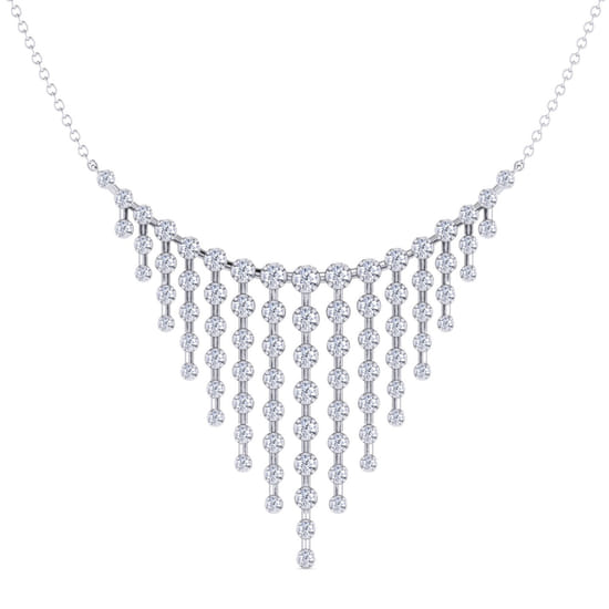 18K White Gold Diamond Necklace 18K White Gold Diamond Necklace