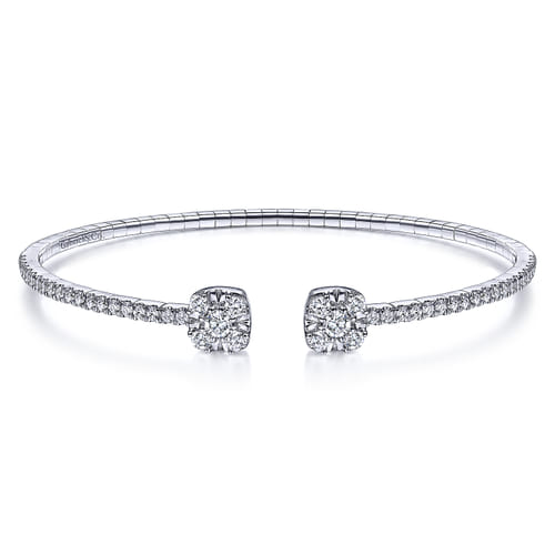 18K White Gold Fashion Bangle