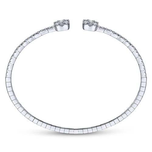 18K White Gold Fashion Bangle