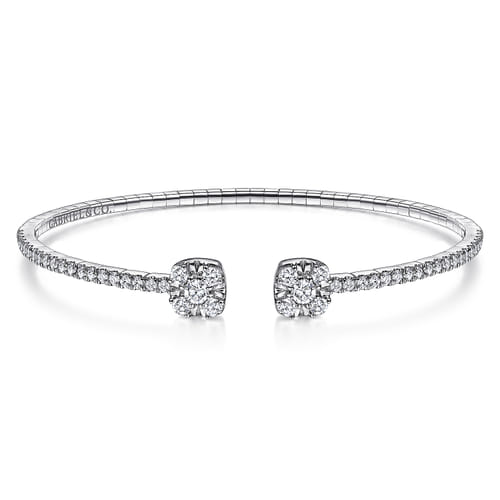 18K White Gold Fashion Bangle