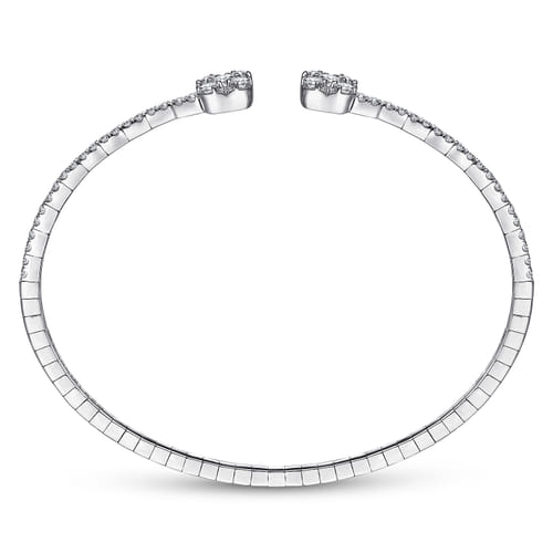 18K White Gold Fashion Bangle