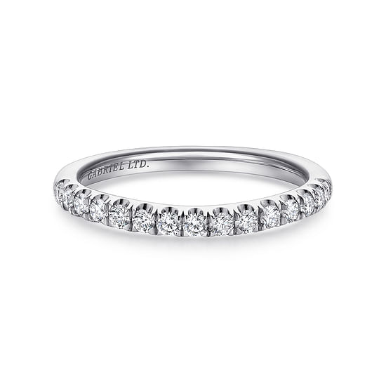 Gabriel - 18K White Gold Matching Wedding Band