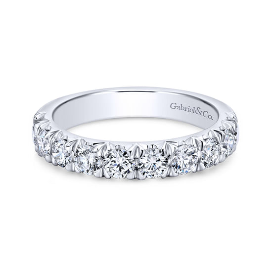 Gabriel - 18K White Gold Matching Wedding Band