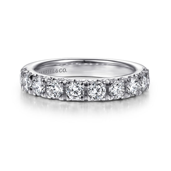 Gabriel - 18K White Gold Matching Wedding Band