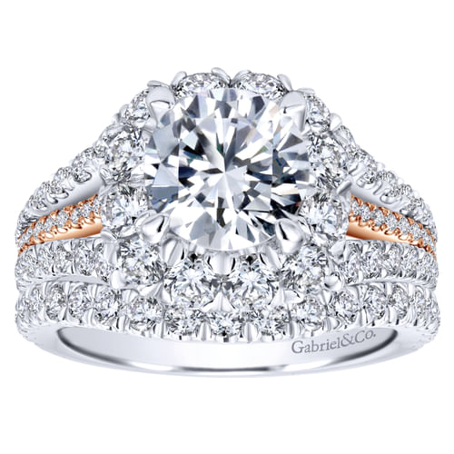 18K White Gold Matching Wedding Band
