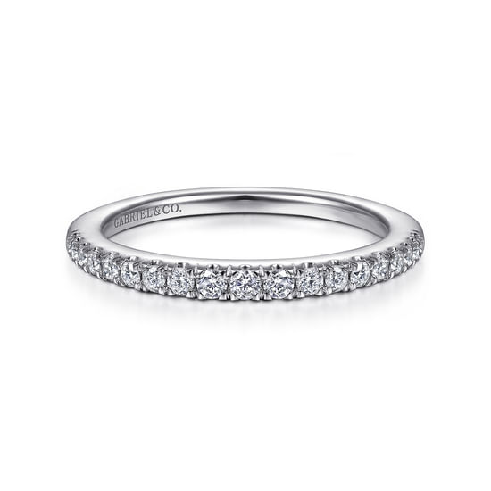 Gabriel - 18K White Gold Matching Wedding Band