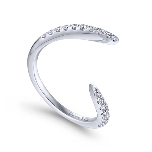 18K White Gold Matching Wedding Band